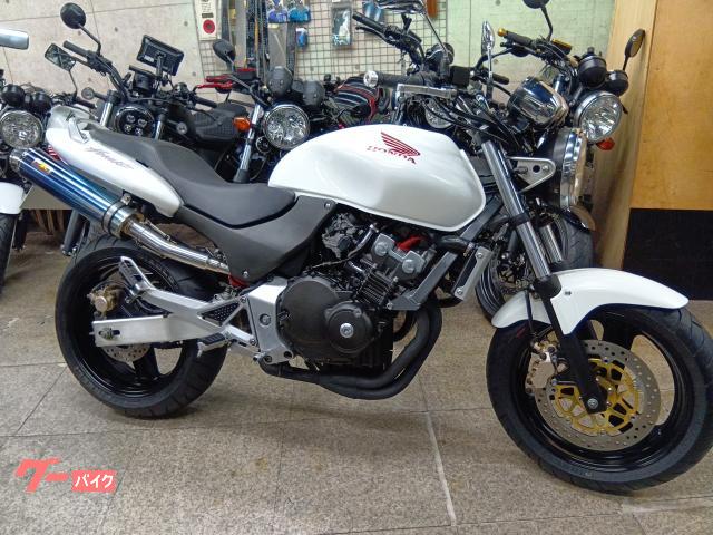 ＨＯＲＮＥＴ　中期モデル　燃料メーター付　リアライズチタンマフラー　ＬＥＤシーケンシャルウインカー　ＬＥＤライト　赤ウイングマーク
