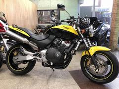ホンダ　ＨＯＲＮＥＴ　ＤＸ　　最終モデル　ノーマル車　２００６年黄／黒　ＬＥＤヘッドライトバルブ