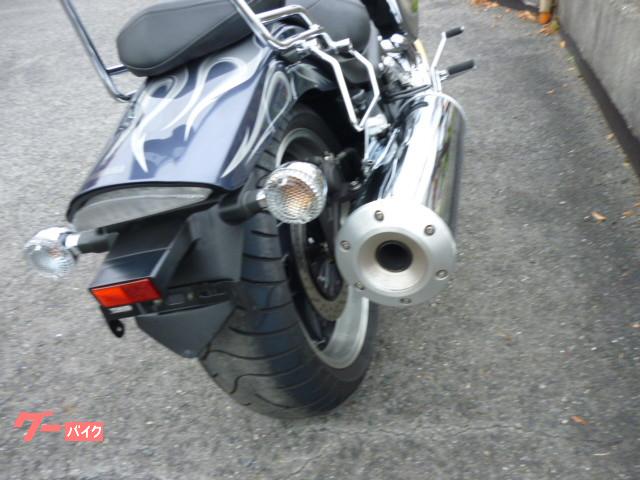 ヤマハ XV1700ウォーリアー バックレスト サドルバッグサポート