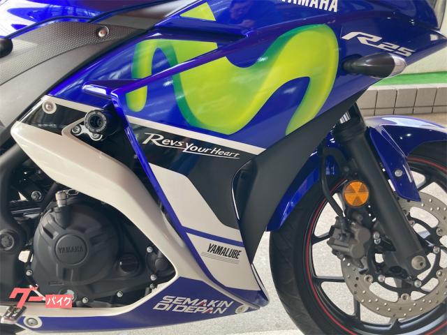 ヤマハ ＹＺＦ－Ｒ２５ モビスター仕様 アクラポヴィッチサイレンサー エンジンスライダー｜ファーストオート中環平野店｜新車・中古バイクなら【グーバイク】