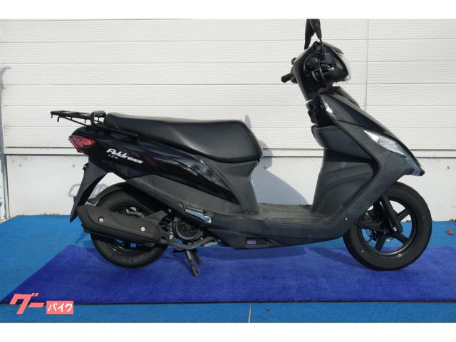 アドレス１２５　　パールノベルティブラック　　２０２１年モデル　グリップヒーター付き