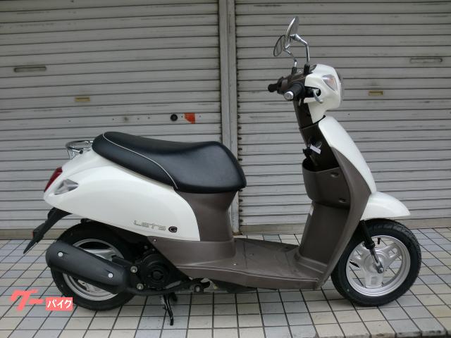 スズキ レッツG 空冷4サイクルエンジン ホワイト CA4AA 