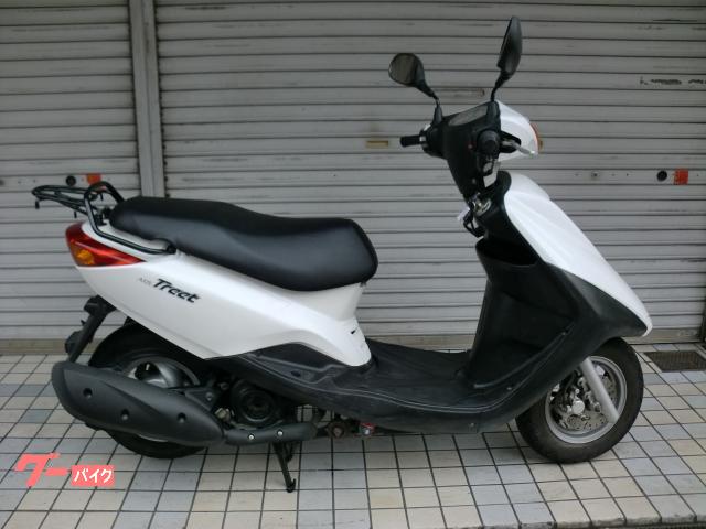 ＡＸＩＳトリート　空冷４サイクルエンジン　キックペダル　ホワイト
