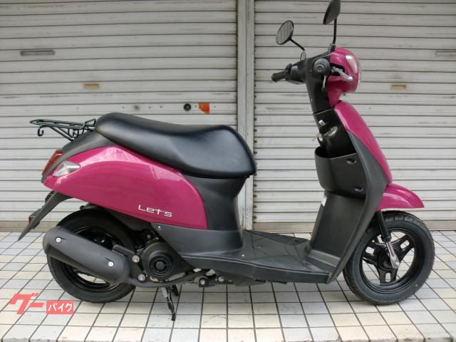 レッツ　２０１８年モデル　空冷４サイクルエンジン　マゼンタ　ＣＡ４ＡＡ