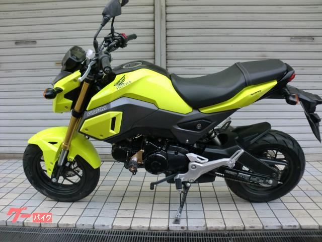 ホンダ グロム 2016年モデル レモンアイスイエロー LEDヘッド