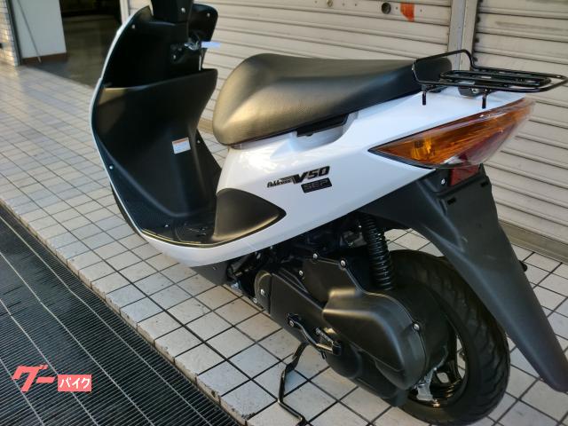 スズキ アドレスV50 空冷4サイクルエンジン ホワイト 1オーナー車