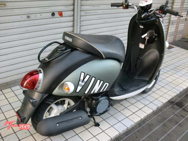 ヤマハ ビーノ マットダークグリーンメタリック 2017年モデル 水冷