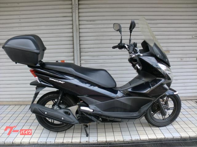ＰＣＸ　１２５　ポセイドンブラックメテリック　水冷４サイクルエンジン　ＬＥＤヘッドライト