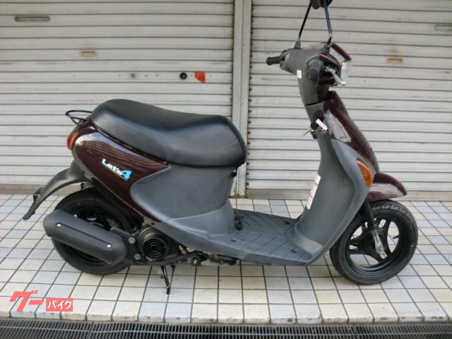 レッツ4 空冷4サイクルエンジン ブラウン CA45A 1オーナー車