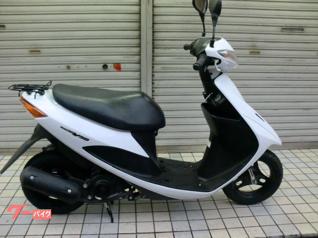 アドレスV50 ホワイト 空冷4サイクルエンジン CA4BA