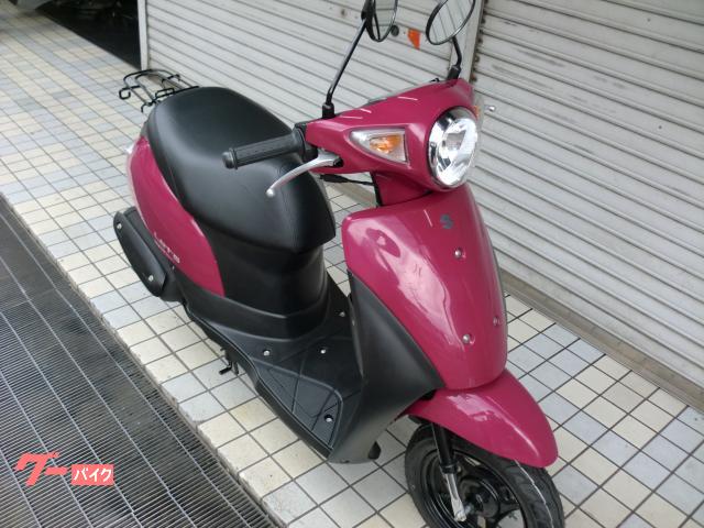 スズキ レッツ 空冷4サイクルエンジン CA4AA スペアーキー有り