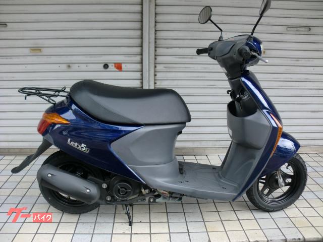 レッツ5G 空冷4サイクルエンジン CA47A ブルー 駆動系O/h