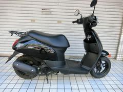 スズキ　レッツ　　空冷４サイクルエンジン　ブラック