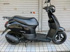 スズキ　レッツ　２０１７年モデル　ブラック　空冷４サイクルエンジン