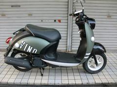 ヤマハ　ビーノ　マットダークグリーンメタリック　２０１７年モデル　水冷４サイクルエンジン