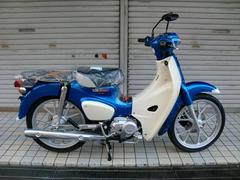 ホンダ　スーパーカブ１１０　２０２５年新型モデル　グリントウェーブブルーメタリック　ＬＥＤヘッドライト