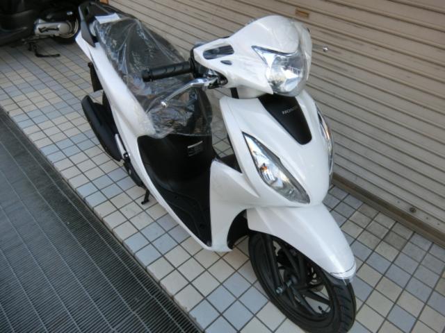 ホンダ Ｄｉｏ１１０・ベーシック ＪＫ０３ ２０２３年モデル パールジャスミンホワイト｜ＭＯＴＯ  ＢＡＣＫＳ（モトバックス）豊中店｜新車・中古バイクなら【グーバイク】