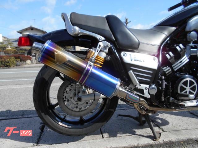 ヤマハ ＶＭＡＸ ２ＬＴ カナダ仕様 １４５馬力 社外ゲイルホィール ワイバーンフルエキ オーリンズリヤサス スクリーン｜バイクショップ  ロード☆スター｜新車・中古バイクなら【グーバイク】