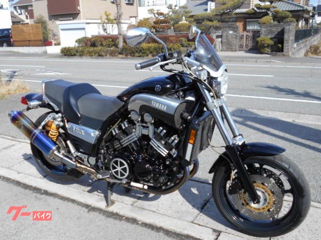 ヤマハ ＶＭＡＸ ２ＬＴ カナダ仕様 １４５馬力 社外ゲイルホィール ワイバーンフルエキ オーリンズリヤサス スクリーン｜バイクショップ ロード☆ スター｜新車・中古バイクなら【グーバイク】