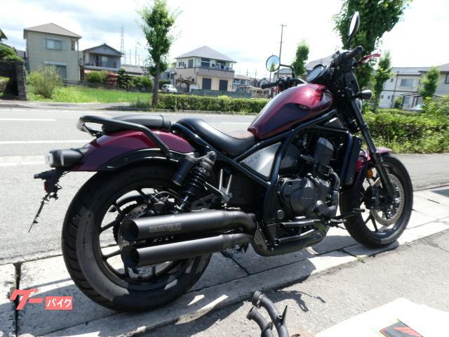 ホンダ レブル１１００ モリワキ製フルエキマフラーガスレポ有 前後