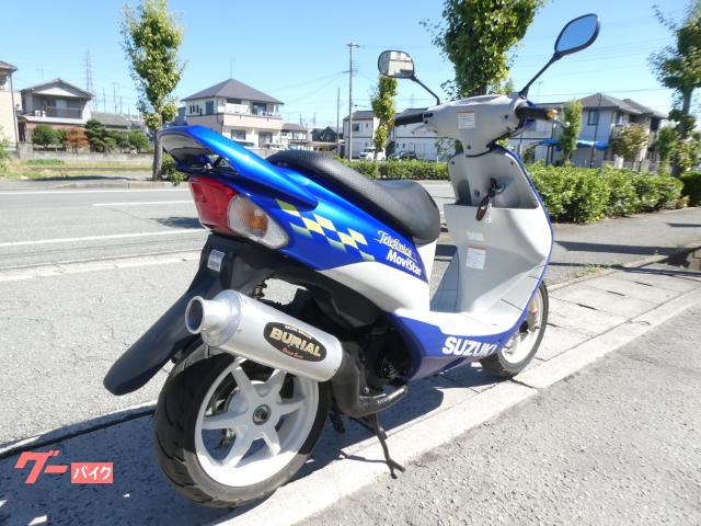 スズキ セピアＺＺ モビスターカラー ７．２馬力 ベリアルチャンバー スペアキー有 社外ＣＤＩリミッターカット｜バイクショップ  ロード☆スター｜新車・中古バイクなら【グーバイク】