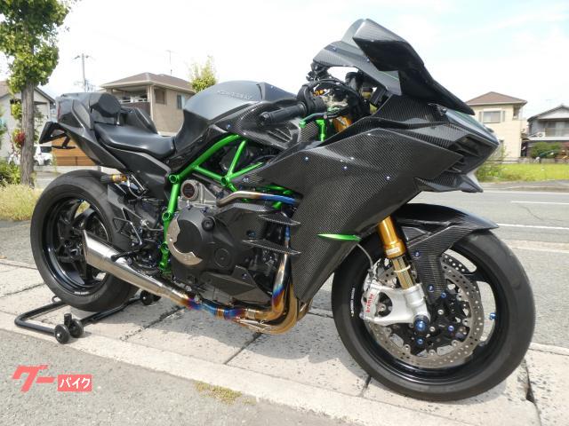 Ｎｉｎｊａ　Ｈ２　カーボン　前後ＪＢ製マグ　ＥＴＣ２．０　Ｆフォークオーリンズ　フルカスタム