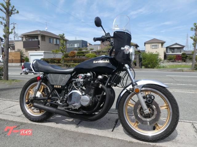 ９００ＳｕｐｅｒＦｏｕｒ（Ｚ−I）　ハヤシホィール　ウヲタニＳＰ２　パムスハンドル　パムス４２７管マフラー　真鍮エンブレム