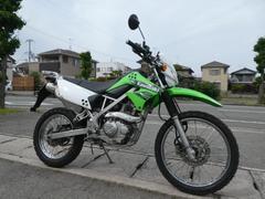 カワサキ　ＫＬＸ１２５　社外リヤキャリヤー付