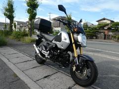 ホンダ　グロム　ＪＣ９２型　ヨシムラマフラー　リヤキャリヤー＆ジビボックス　スクリーン　キタコ製リヤサス
