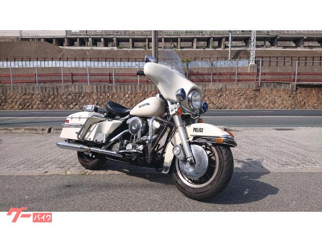 ハーレーダビッドソンポスター　1976年型FLHエレクトラグライド　ポリスタイプ ハーレーダビッドソンポスター 1976年型FLHエレクトラグライド