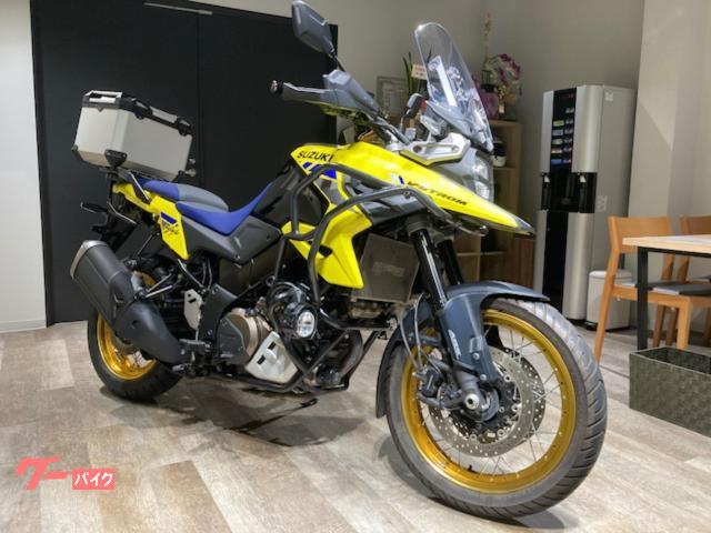 Ｖ−ストローム１０５０ＸＴ　ＥＴＣ　ローシート　グリップヒーター　ＬＥＤフォグランプ　アルミトップケース等