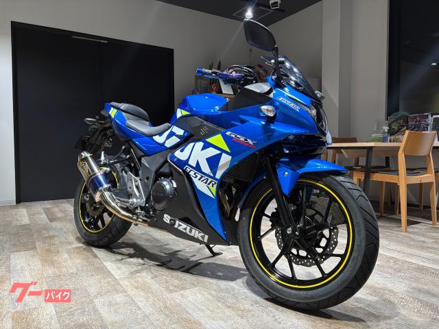 ＧＳＸ２５０Ｒ　前後ドライブドライブレコーダー　ＳＰ忠男パワーボックスパイプ　ＲＳギアマフラー　ＵＳＢ付