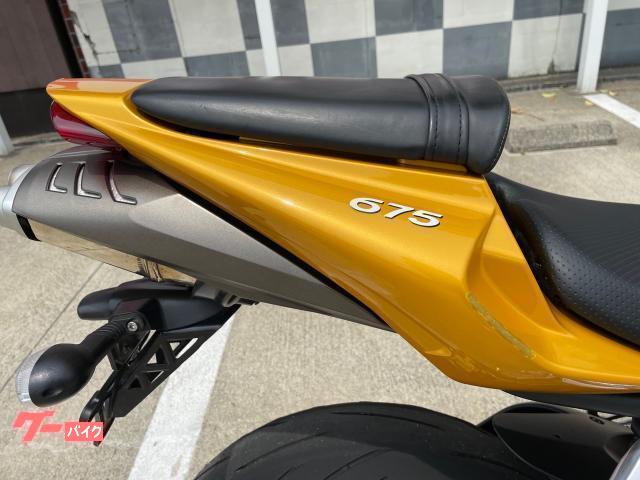 TRIUMPH デイトナ675 ETC 電圧計付き Fフォーク