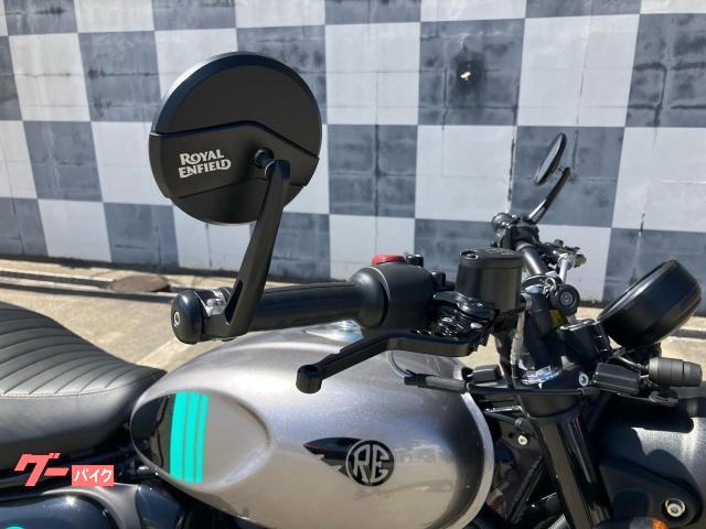 ROYAL ENFIELD ハンター350 バーエンドミラー・サイド