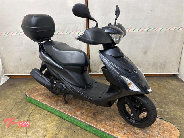 アドレスＶ１２５Ｓリミテッド　メーカーオプションＢＯＸ付き