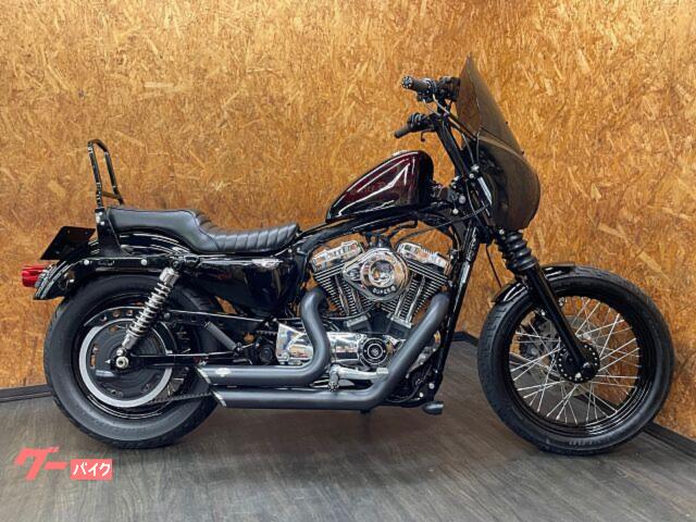 ＸＬ１２００Ｌ　ロー　バンス管　ＲＳＤペグ　カスタムペイント　クラブスタイル　フルカスタム