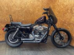 ＨＡＲＬＥＹ−ＤＡＶＩＤＳＯＮ　ＸＬ１２００Ｌ　ロー　バンス管　ＲＳＤペグ　カスタムペイント　クラブスタイル　フルカスタム