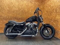 ＨＡＲＬＥＹ−ＤＡＶＩＤＳＯＮ　ＸＬ１２００Ｘ　フォーティエイト　純正ＯＰメーター　ＲＳＤ１２インチエイプハンガー　バンス＆ハインズスリップオン　フルカスタム