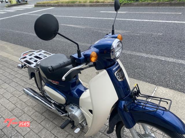 実動】ホンダ 現行 スーパーカブ50 2BH-AA09 前カゴ センターキャリア