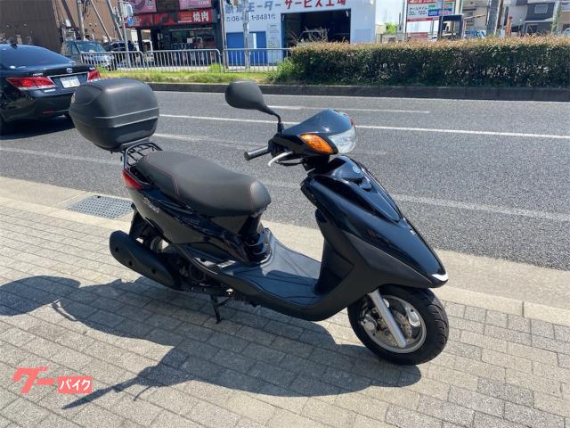 アクシストリート 125CC SE53J 黒 実動リアボックス付き 綺麗 アクシス