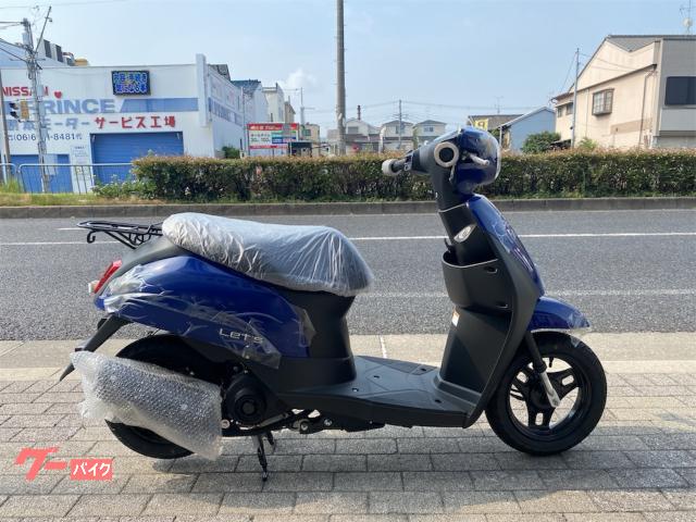 レッツ　新車　最終モデル　ブルーカラー