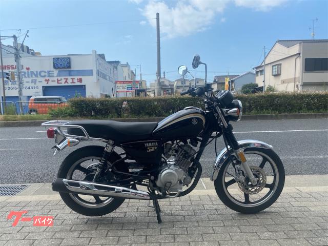 ＹＢ１２５ＳＰ　シフトインジケーター標準装備　　リアキャリア付　前後タイヤ新品