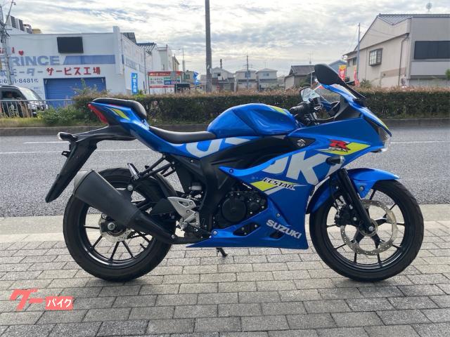 ＧＳＸ−Ｒ１２５　ＤＬ３３Ｂ型　ノーマル仕様　前後タイヤ新品