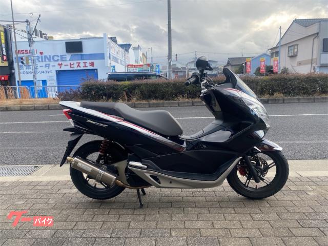 ＰＣＸ１２５　ＪＦ５６型　モリワキ社製チタンマフラー付　ブラックツートンカラー