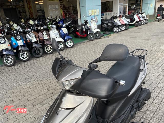 アドレスＶ１２５Ｓリミテッド　グリップヒーター付　シートヒーター付　大阪　125ccスクーター　原付２種バイク　小型二輪 スズキ アドレスV125Sリミテッド グリップヒーター シート