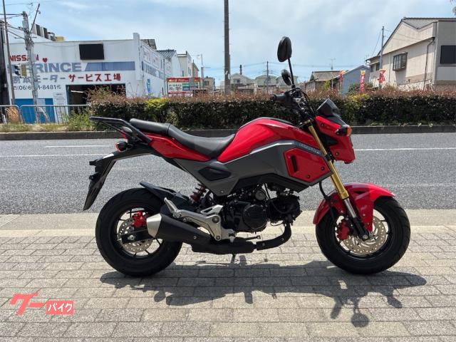 グロム１２５　ＪＣ６１型　リアキャリア付