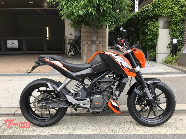 １２５デューク　バッテリー新品　エンジンオイル新品　前後ブレーキオイル新品
