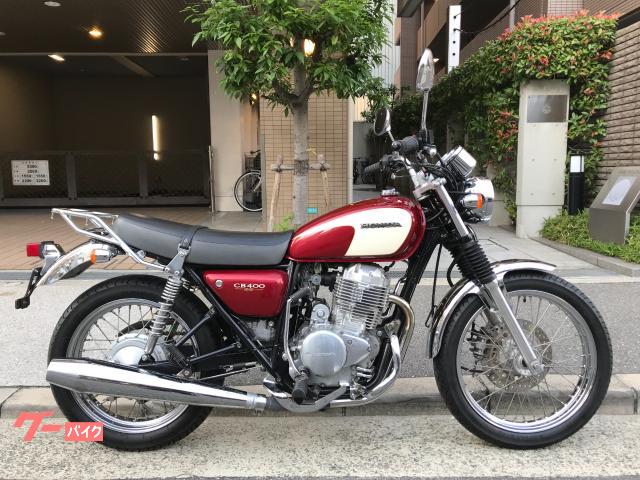 ＣＢ４００ＳＳ・セルモーター付き・リアキャリア装備・フルノーマ・エンジンオイル新品・バッテリー新品・フロントブレーキオイル新品