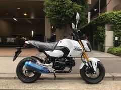 ホンダ　グロム　２０２５年最新モデル　ＡＢＳ装備　パールホライゾンホワイト　ＬＥＤライト