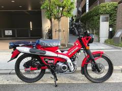 ホンダ　ＣＴ１２５ハンターカブ　２０２５年最新モデル　グローイングレッド　前後ディスクブレーキ　ＡＢＳ装備